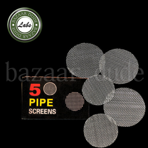 Pipe Screens - 5 Pack