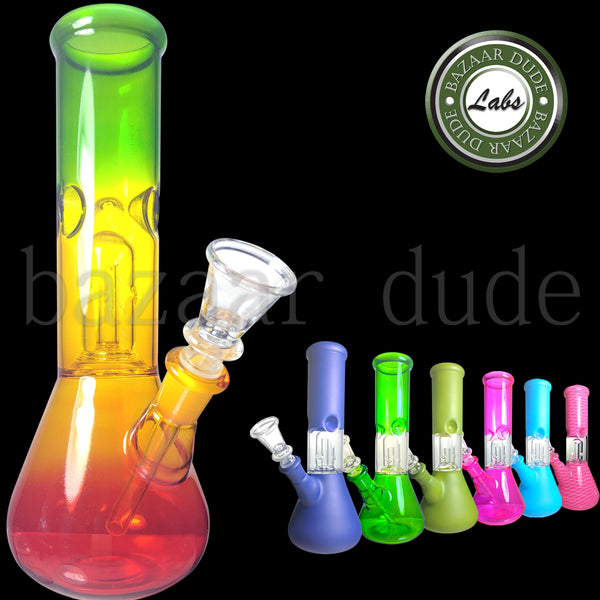 Dome Perc 8" Flask Bong