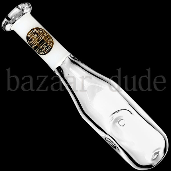 BOUGIE 4" Glass Bat Chillum - White