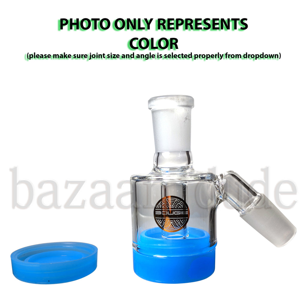 14mm to 14mm Male Reclaim Catcher, Glass, Silicone