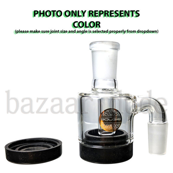 BOUGIE 18mm 90º Reclaim Catcher / Ash Catcher - Black