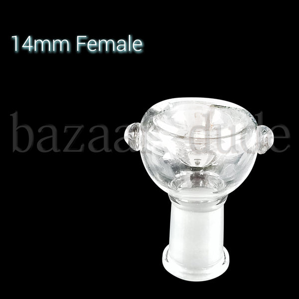 Standard Bowl - Various Colors - 14mm Female - Clear