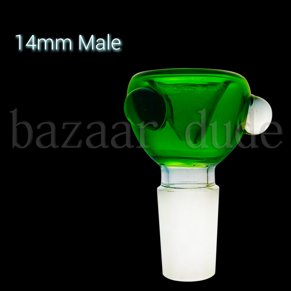 Standard Bowl - Various Colors - 14mm Male - Green