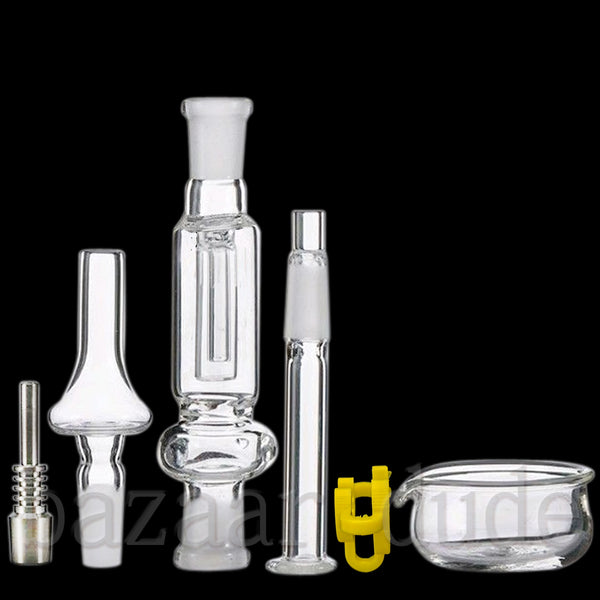 Nectar Collector Mini All-in-one Kit | Quartz & Titanium Tips Included - Parts