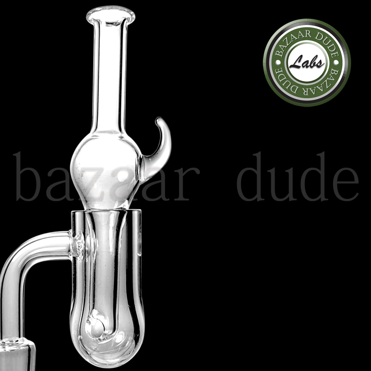 100% Quartz Orion Banger - Flat Top Round Bottom - Includes Orion Carb Cap