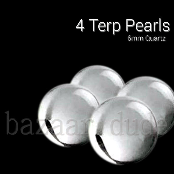 Quartz Terp Pearls - 6mm - 4pcs