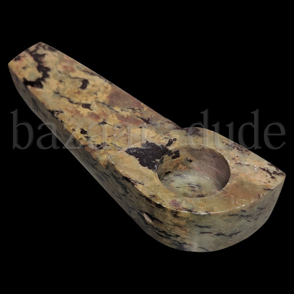 Marble Eye Stone Pipe - 3 1/2" Alt