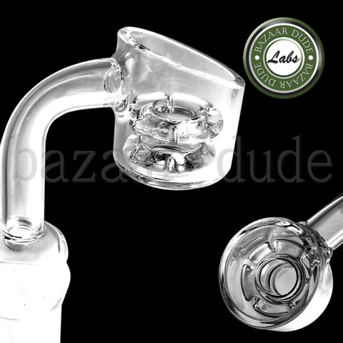 100% Quartz Terp Locker Diamond Knot Banger